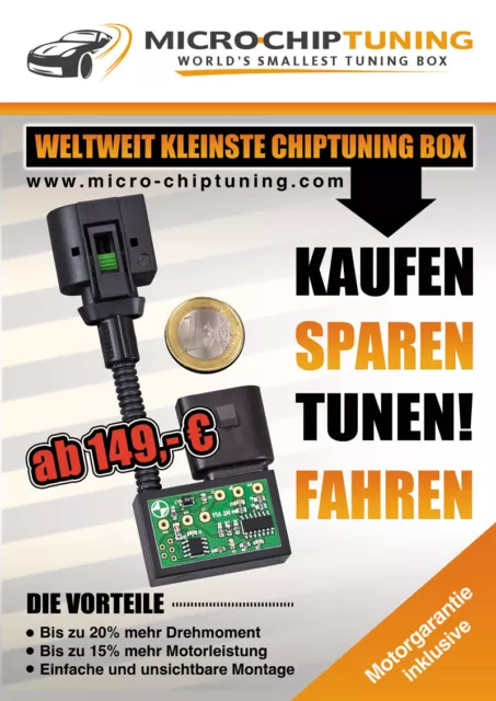 Chiptuning für VW Golf VII 1.6 TDI 85kW/115PS Power Box Chip Tuning