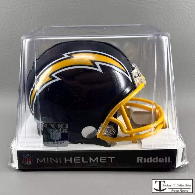 Riddell San Diego Los Angeles Chargers 1974-1987 Throwback VSR4 Mini Helmet Rare