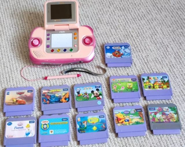 VTech VSmile Cyber Pocket und Spiele