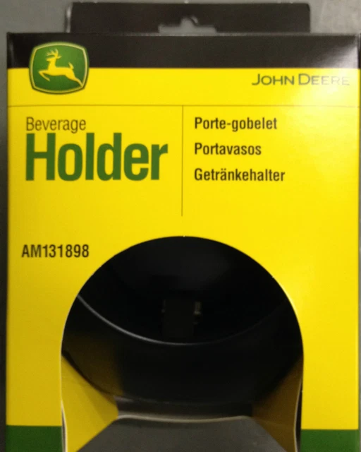 JOHN DEERE CUP Holder AM131898 Universal holds cups bottles cans 34.49