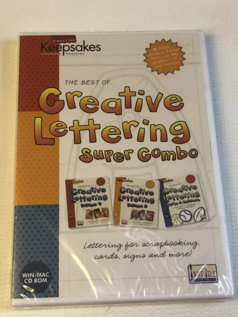 Creating Keepsakes Creative Lettering Super Combo XP Volume 4 5 Sports Outdoor