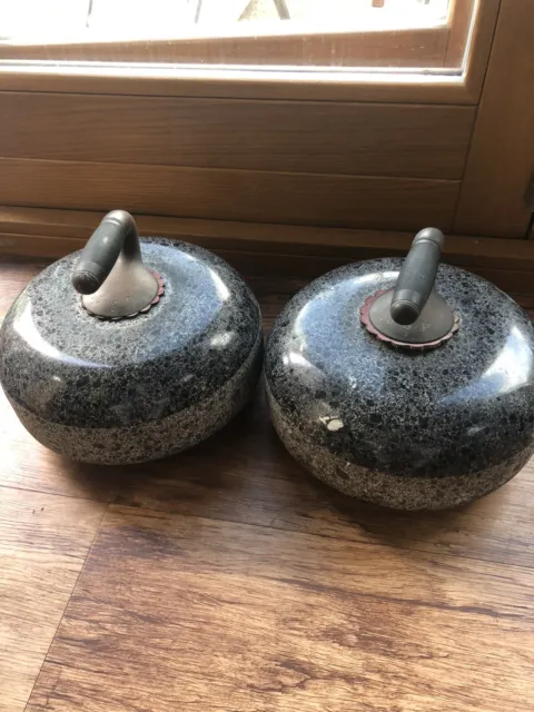 Vintage Curling Stones