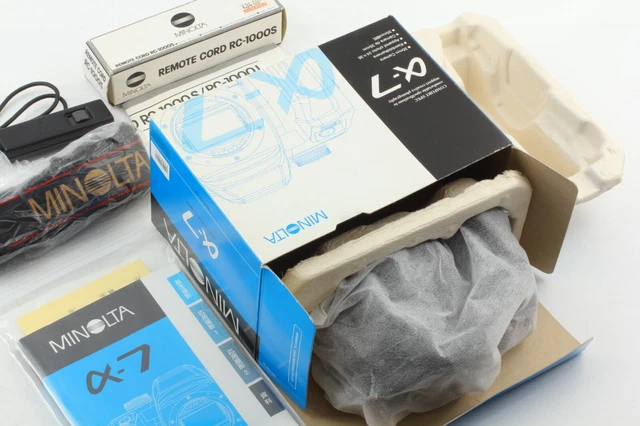 [Near MINT IN BOX] MINOLTA α-7 Alpha α7 a7 a-7 35mm SLR Film Camera From JAPAN 2