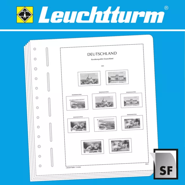LEUCHTTURM SF-Vordruckblätter für Markenheftchen (23H) BR Deutschland