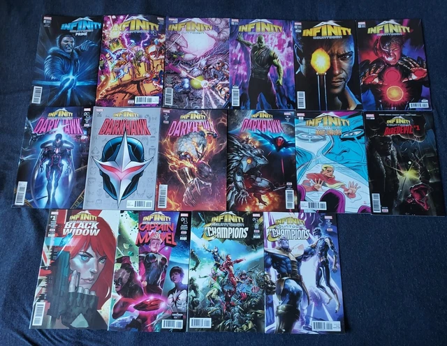 Infinity Countdown Comic Lot : #1-5, Darkhawk #1-4 & Others : VF/NM : 16 Comics