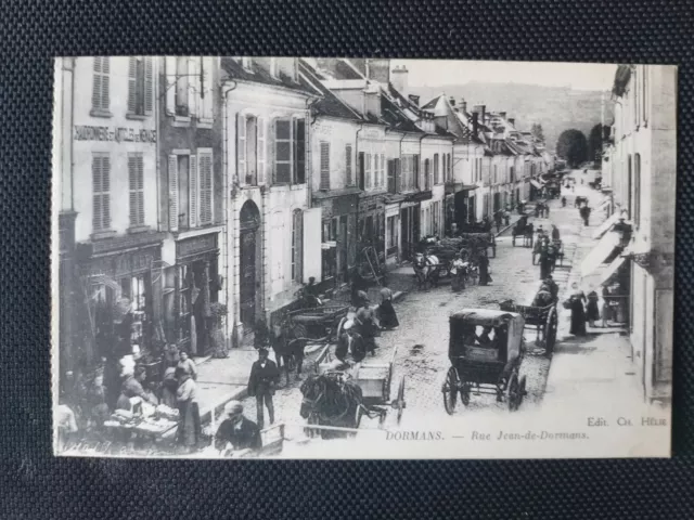 CPA 51 DORMANS - Rue Jean-de-Dormans