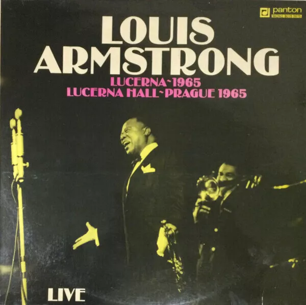 LP Louis Armstrong Lucerna~1965 - Lucerna Hall~Prague 1965 - Live NEAR MINT