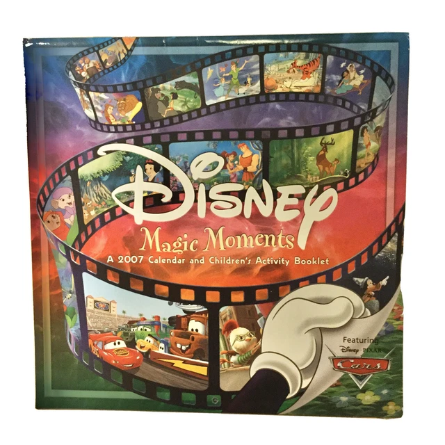 2007 CALENDAR Disney Magic Moments 6 00 PicClick