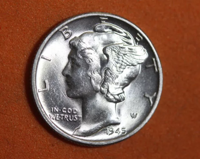 Estate Find 1945 - Mercury Dime!  #K35141