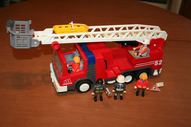 Playmobil 3880 Camion De Pompier - Vintage 1996 - Complet