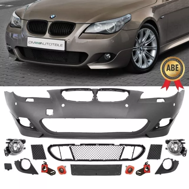 Sport Front Stoßstange passt für BMW E60 E61 SRA/PDC auch M Paket + Nebel 03-07