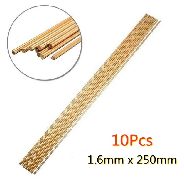 Brass Welding Rod Melt 10PCS Brass HS221 Brazing HIGH QUALITY Hot Sale