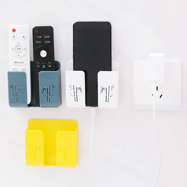 Wall Holder Easy to Install Convenient Wall-mounted Remote Control Storage Box