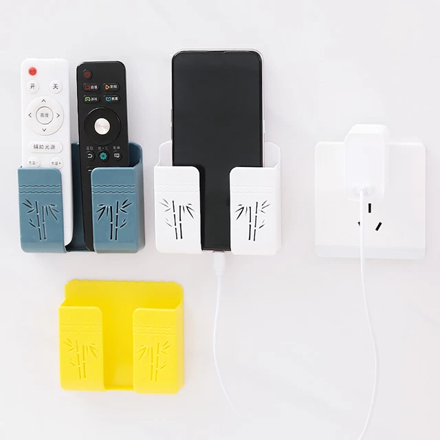 Wall Holder Easy to Install Convenient Wall-mounted Remote Control Storage Box