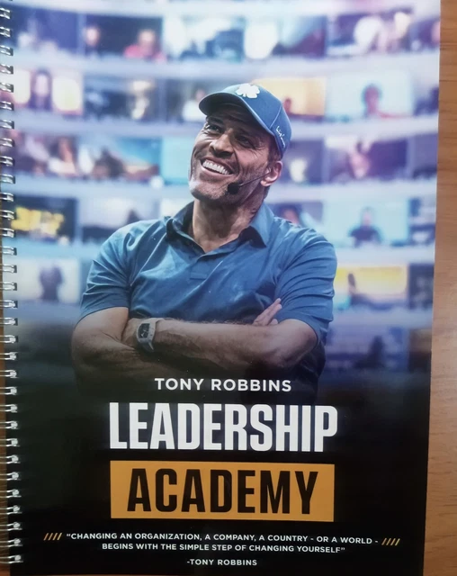 ANTHONY TONY ROBBINS Manual Leadership Academy Workbook EUR 120,00