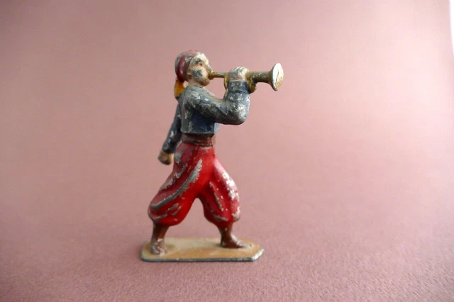 Soldats 1er Empire CBG Mignot – Plomb Creux 13,5 Cm – 3 Soldats Au Défilé – Repeints