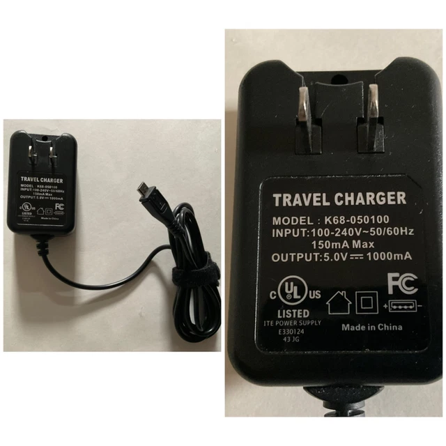 Cargador de CA para Greatcall 5Star modelo de respuesta a emergencias K68-050100