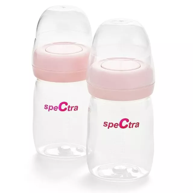 NEW Spectra 5.4oz/160ml Breast Milk Storage Bottles New in Package 1 Pack