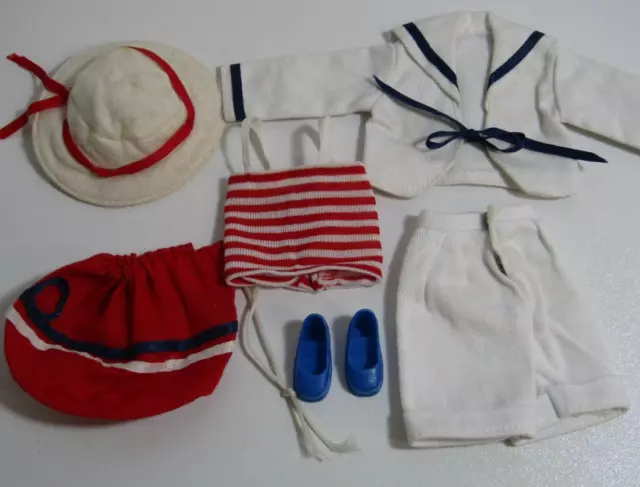 Vintage Sindy Doll Ahoy There Complete Outfit 1980s