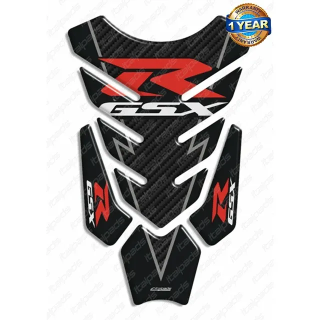 Tank Pad suitable for SUZUKI GSX-R mod. "Sport-WINGS" carbon look