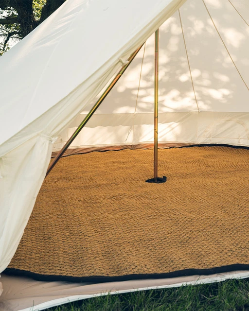 BELL TENT COIR MATTING 4M And 5M Bell tents Glamping Camping Outdoor