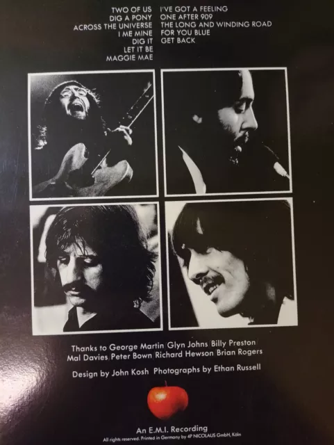 The Beatles Vinyl LP 1970