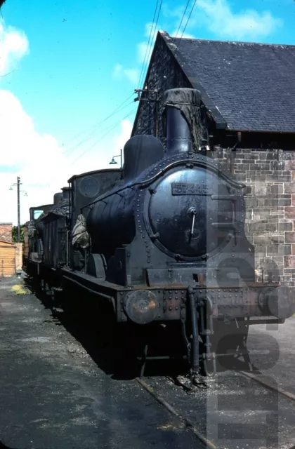 35mm Slide BR British Railways Steam Loco 57445 Class 3F Stranraer 1960 Orig