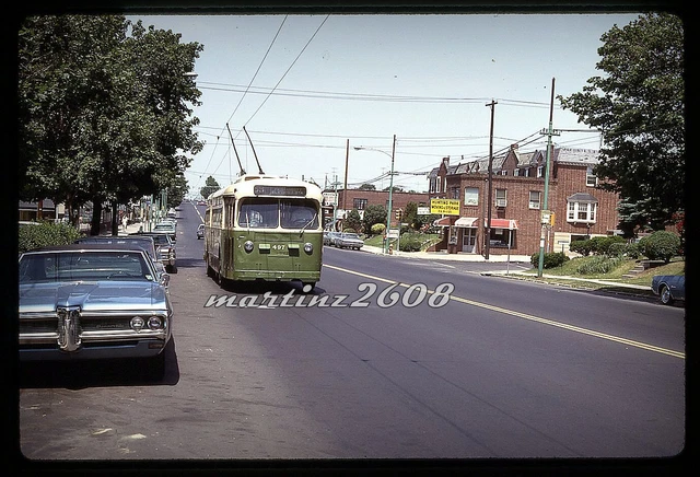 (Ym) Orig. Bus/Trolleybus Slide Septa (Philadelphia, Pa) 497