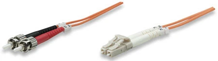 5x LWL Anschlusskabel Intellinet LC -> ST 1.00m Multimode OM2
