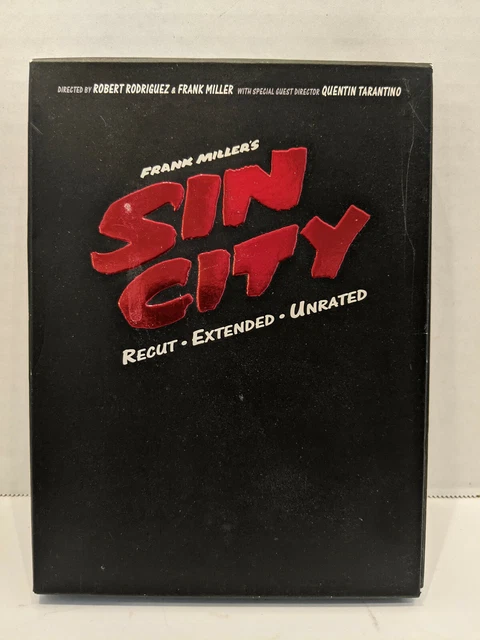 Frank Miller's Sin City : Recut, Extended , Unrated ( 2 DVD Set with Book) Frank Miller's Sin City : Recut, Extended , Unrated ( 2 DVD Set with Book)