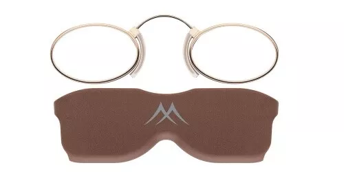 Lesebrille NR2A - Kneifer / Zwicker - Gold