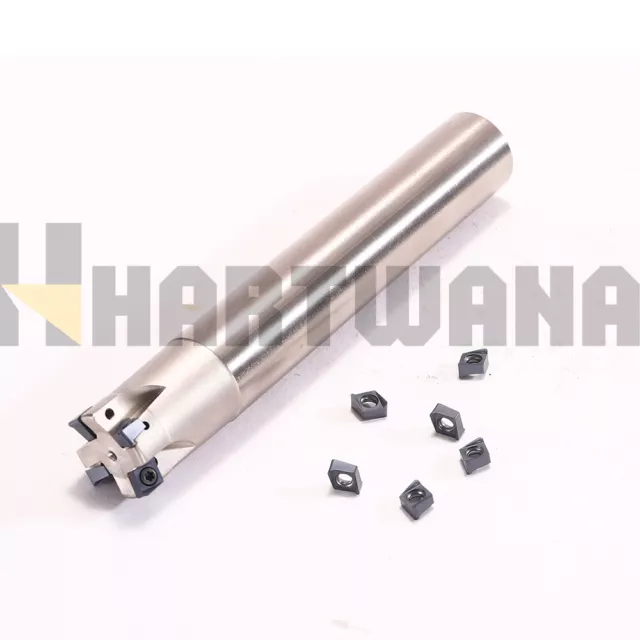 Indexable End Mill 90 Degree 4 Flute Face Milling Cutter Square Shoulder ANKT