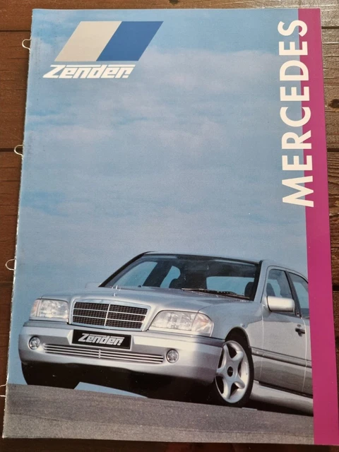 ZENDER MERCEDES MB Gesamtprogramm Händler 1995 - Tuning Fahrzeugveredlung D&W