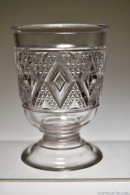 EAPG c 1888 NEW GRANDS by Bryce, Higbee & Co COLORLESS Spooner / Spill