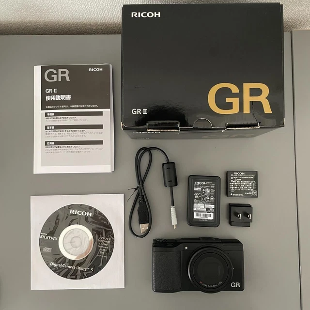 Ricoh GR II Compact Digital Camera 16.2MP used working from japan