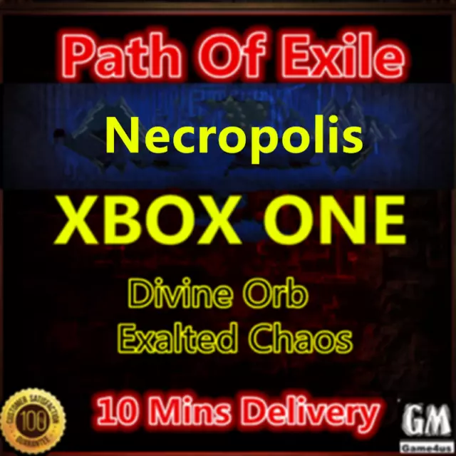 Path Of Exile Necropolis XBOX ONE Chaos Divine Orb - POE Necropolis XBOX 1 Orbs