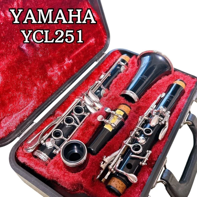 YAMAHA クラリネット YCL-251 ケース付き YAMAHA クラリネット YCL-251 ヤマハの通販 by Rehello by