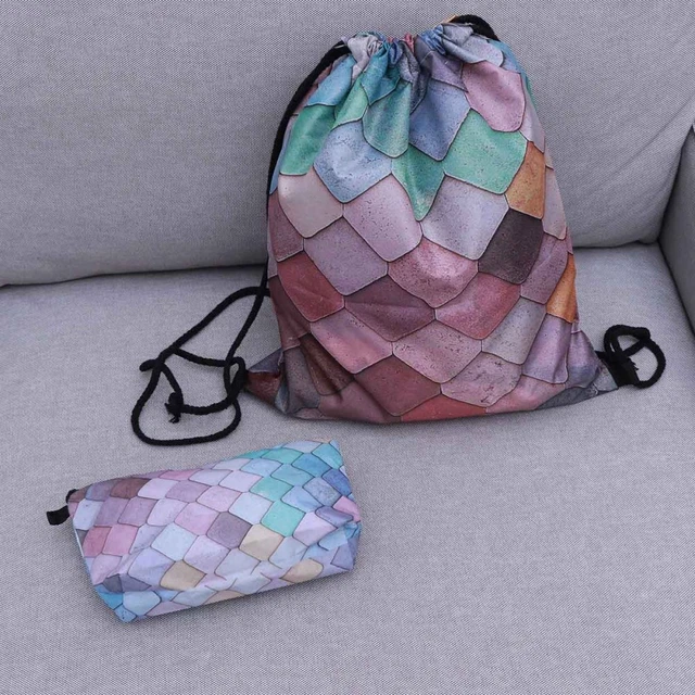 Set cordino borsa e portafoglio dolce cartone animato piccolo appena stampato