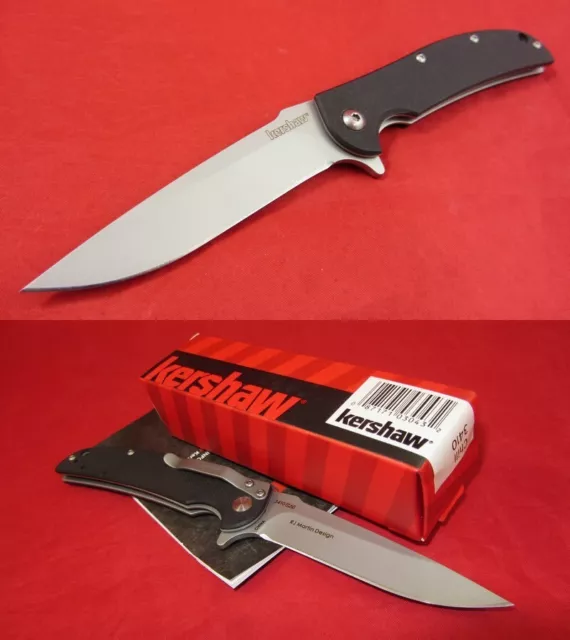 Kershaw Chill 3410 Lightweight Folding Flipper Pocket Knife Lifetime Warranty