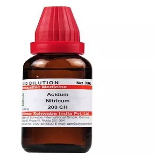 3xDr Willmar Schwabe India Acidum Nitricum Dilution 200 CH