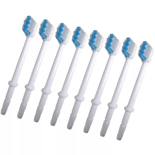 8 piezas Cabezal intercambiable de repuesto Cepillo de dientes eléctrico Limpiador de dientes