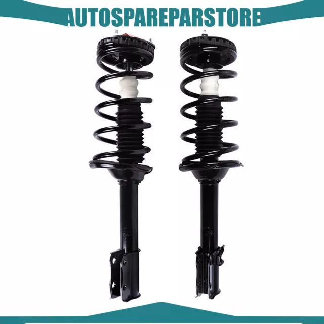 Complete Rear Gas Shocks Struts w/ Coil Springs For 1998-2002 Subaru Forester