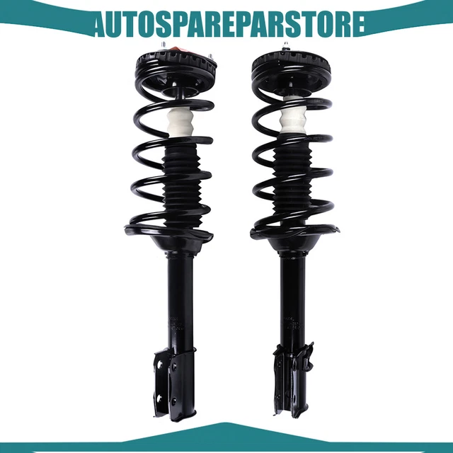 Complete Rear Gas Shocks Struts w/ Coil Springs For 1998-2002 Subaru Forester