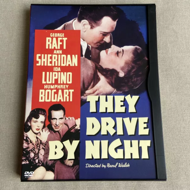 They Drive by Night (DVD 1940 Snapcase) George Raft Humphrey Bogart Ann Sheridan
