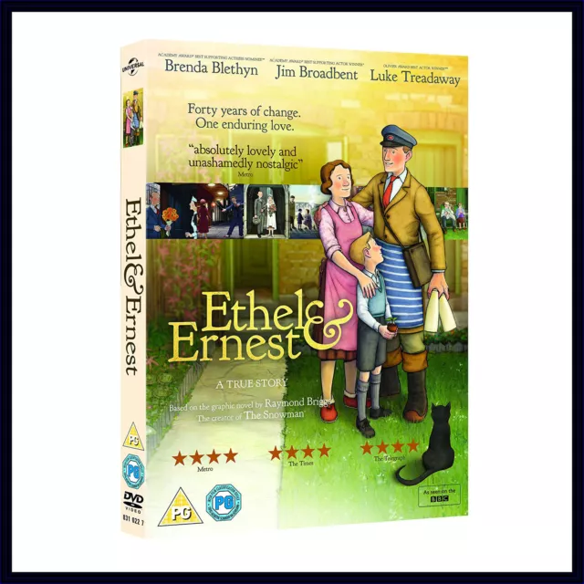 Ethel And Ernest - A True Story  **Brand New Dvd*** 2