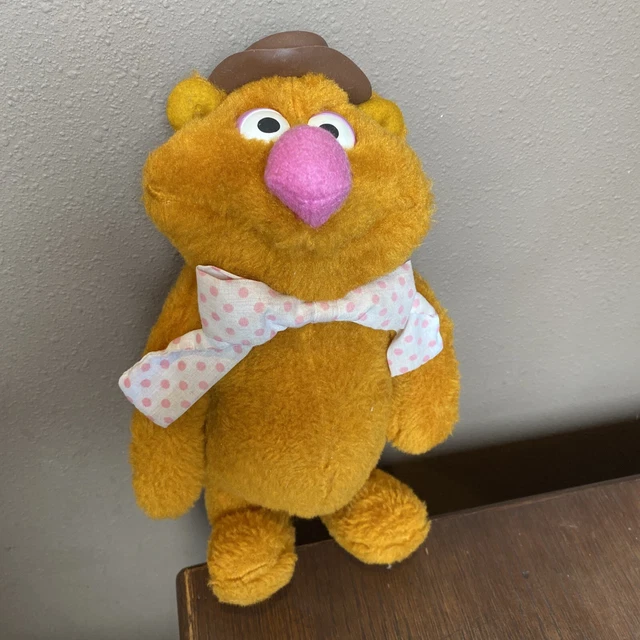 Vintage Fozzie Bear 1976 Jim Henson Muppets Fisher Price 851 Plush 14" w/ Tag!