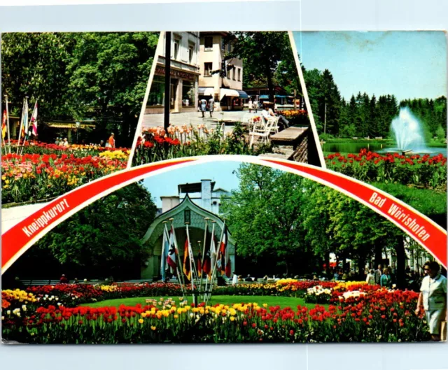 Postcard - Kneipp health resort - Bad Wörishofen, Germany
