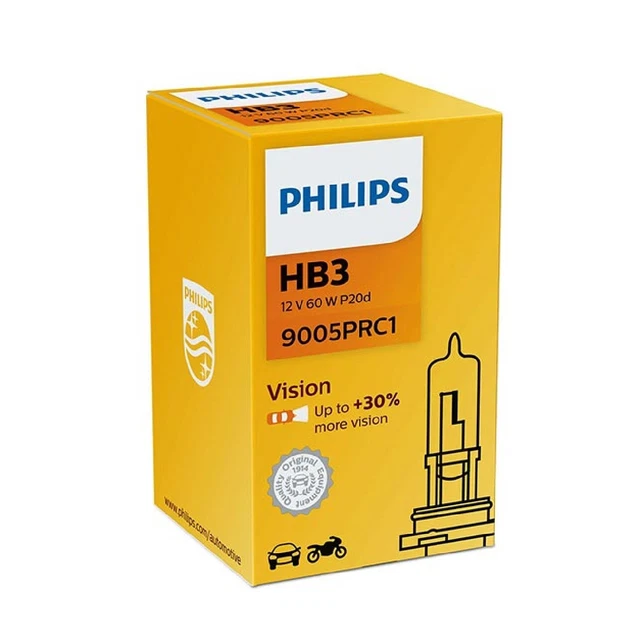 Philips Ampoule de Rechange HB3 - 12V 60W P20d