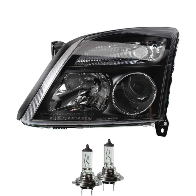 Halogen Headlight Left H7 for Vauxhall Vectra C Caravan Cc Including Lamps
