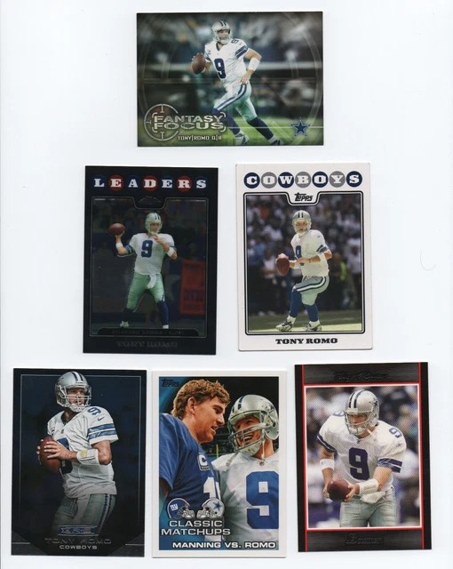 Dallas Cowboys Eastern Illinois Panters Tony Romo Lot